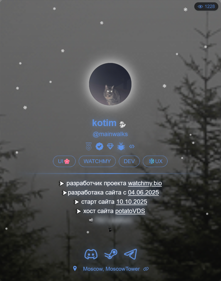 Пример мини‑био